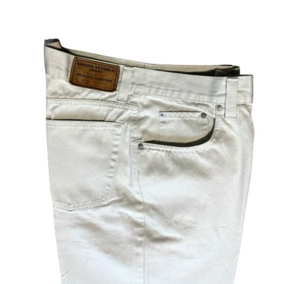 Banana Republic Men's Jeans Laredo Fit Size 35R Pre-owned - Picture 2 of 8